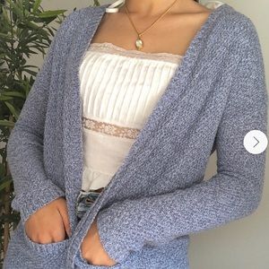 Urban Outfitters BDG Blue Knot Cardigan